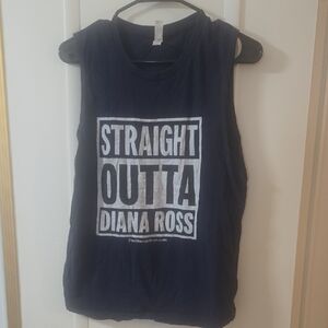Diana Ross Bella Navy Tank Top